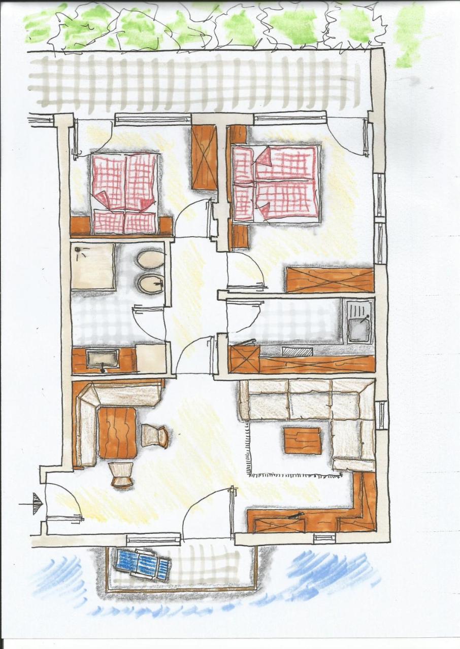 Residence Tantalus San Lorenzo di Sebato Bagian luar foto